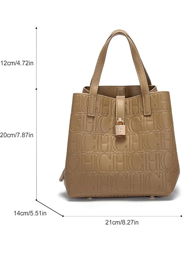 CH CH CHCH Tote Bag Women's Large Capacity Commuter Handbag Fashion Versatile Shoulder Bag - Image 2